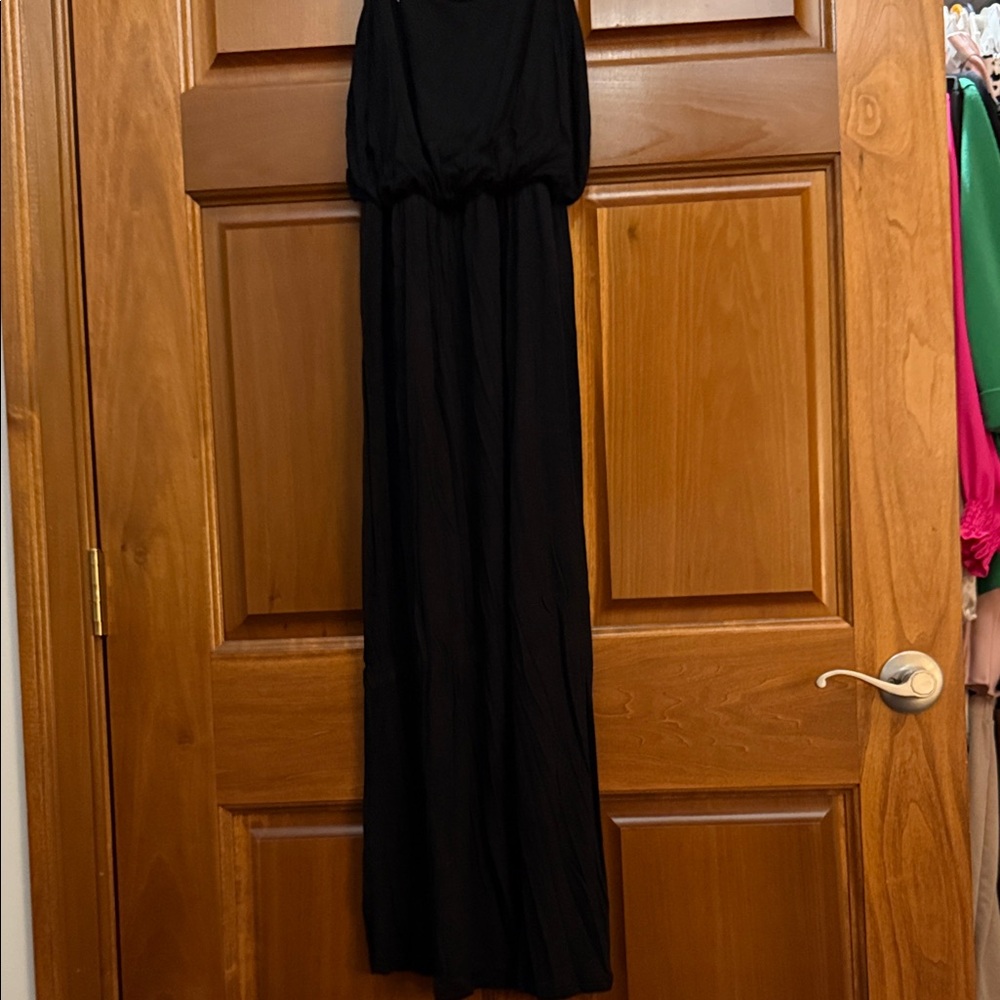Olivia Rae Classic Black Maxi Dress